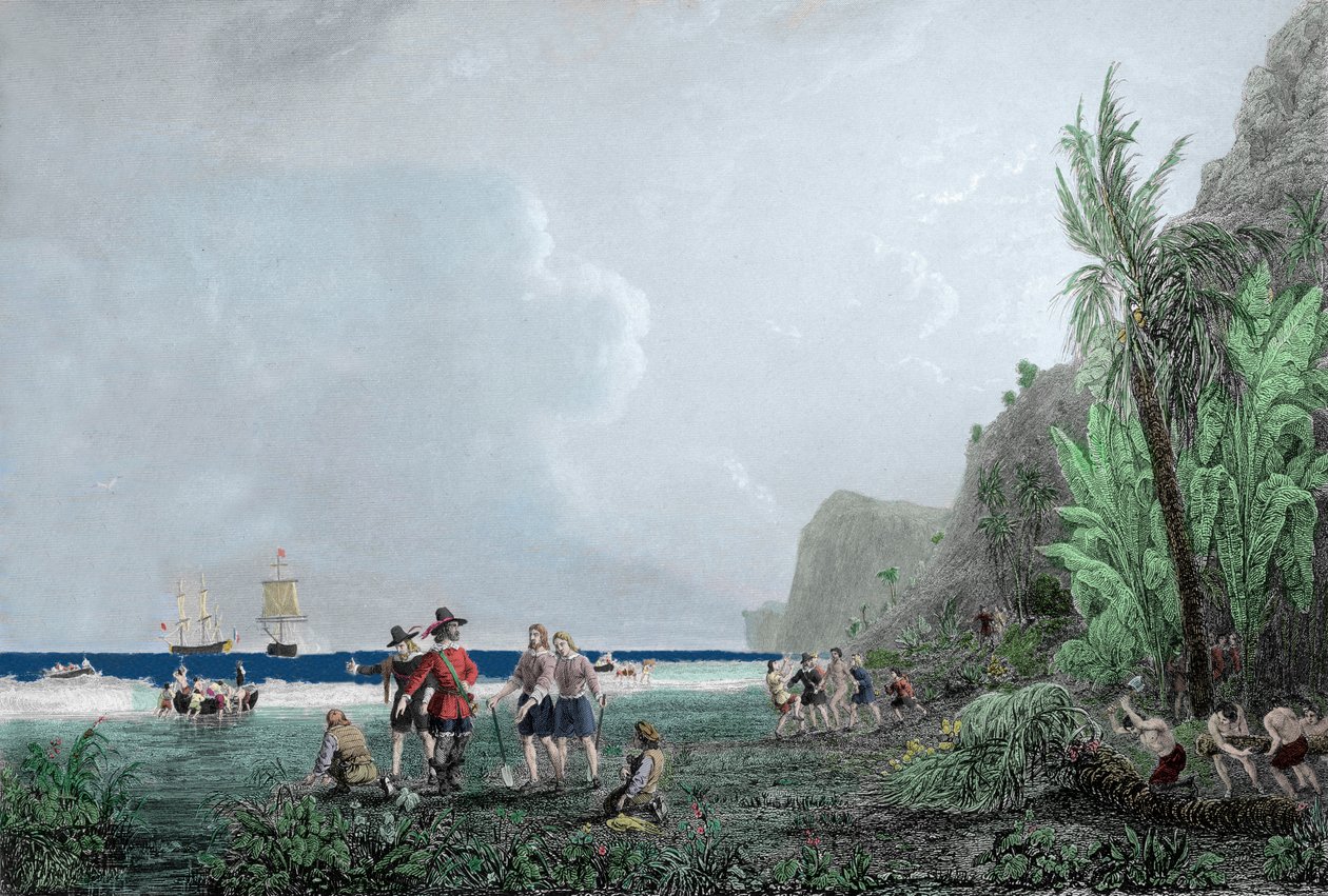 De franske kolonienes historie: flibustieren Pierre Belain d
