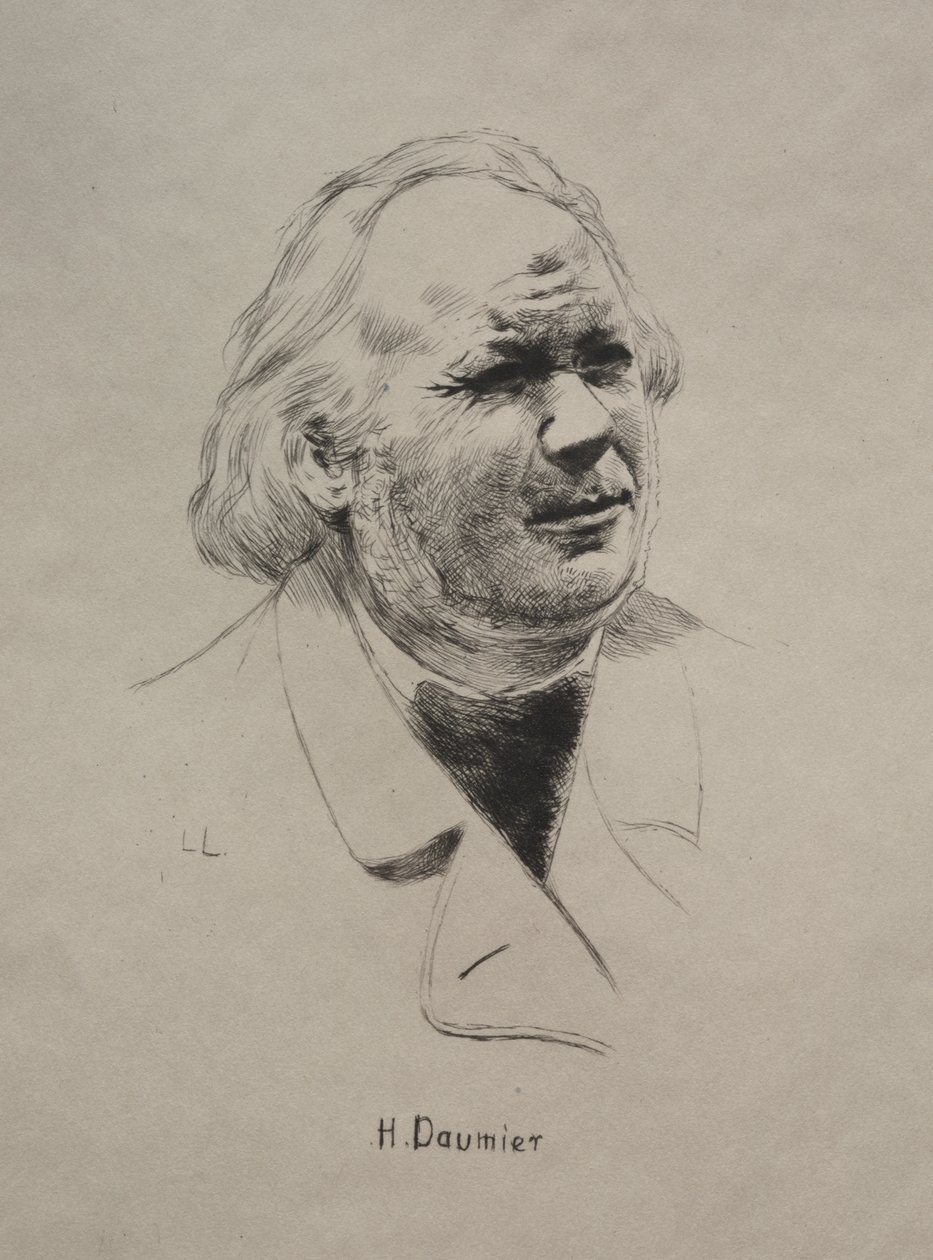 Honoré Daumier av Unknown artist
