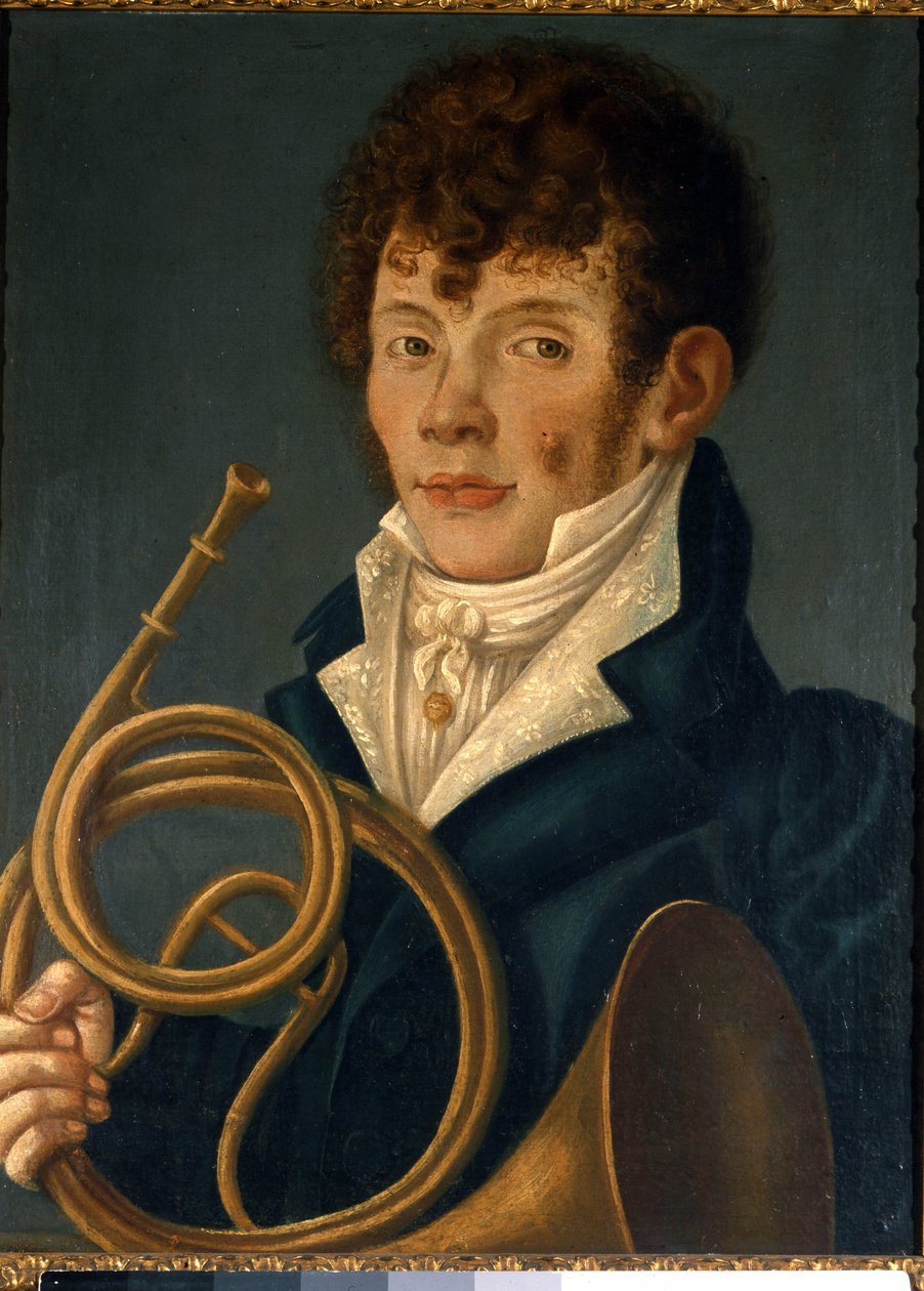 Hornspiller av Unknown artist