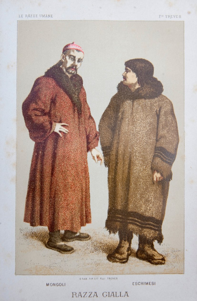 Illustrasjon fra "The human race" av Louis Figuier av Unknown artist