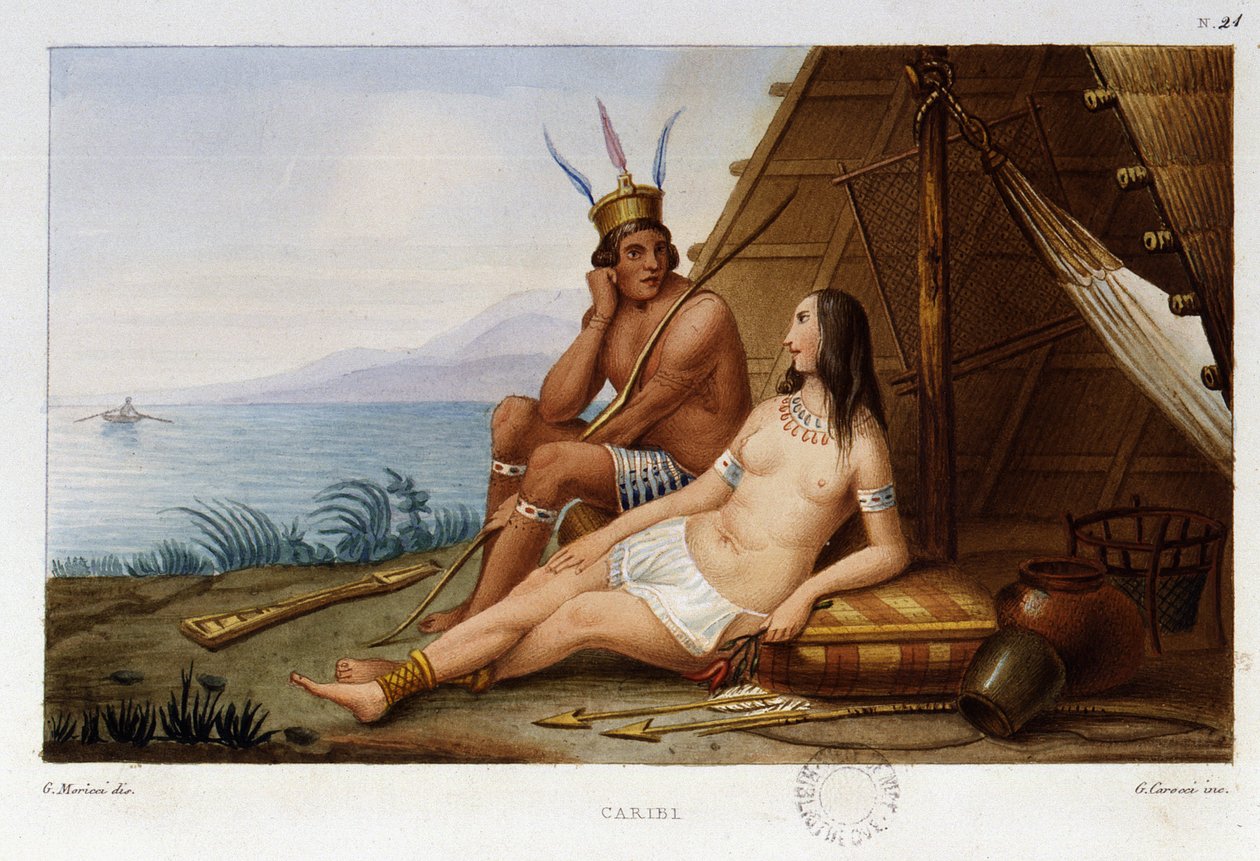 Indian Caribbean par av Karibia av Unknown artist