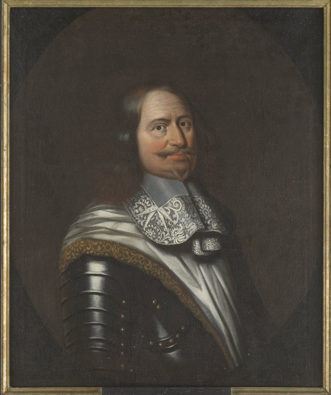 Jacob Kettler, duc de Courlande et Semigalie - Portrett av Jacob Kettler (1610-1682), hertugen av Courland og Semigallia, Anonym . Olje på lerret. Mål: 90x74 cm. Nationalmuseum Stockholm av Unknown artist