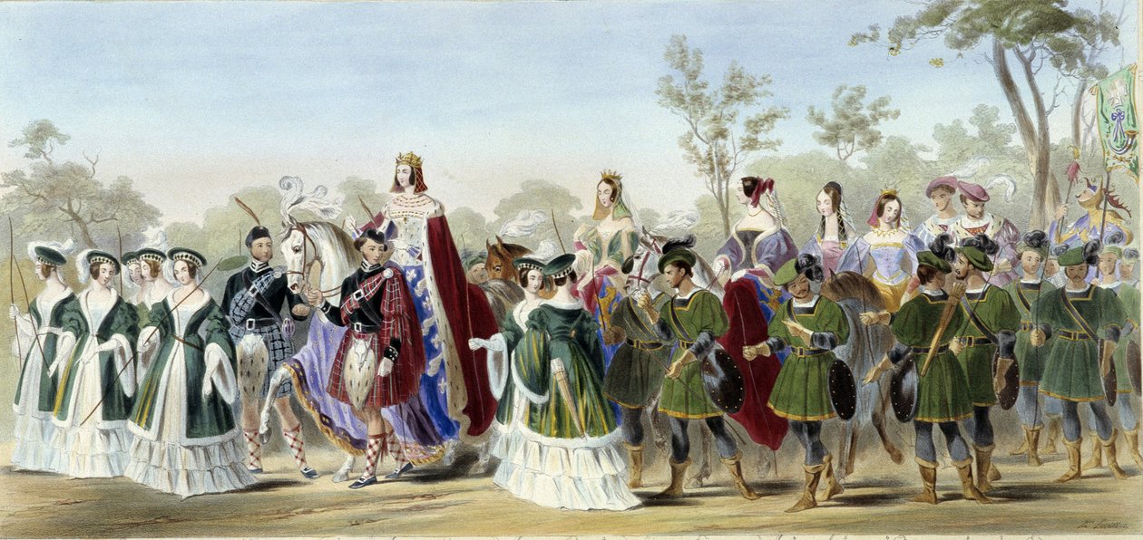 Jane Georgina, Lady Seymour - i "" Knight of England" av J. Whatman, red. T. M