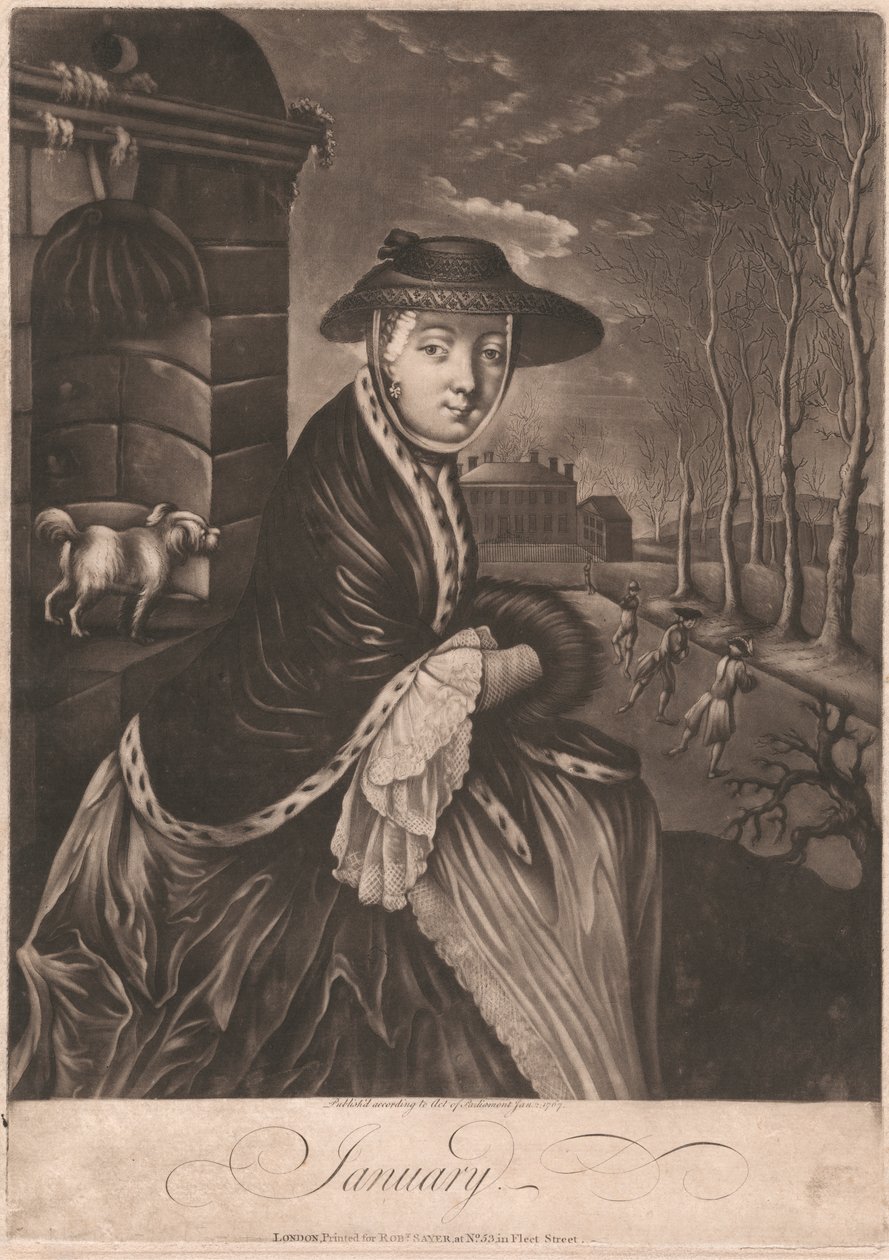 januar av Unknown artist