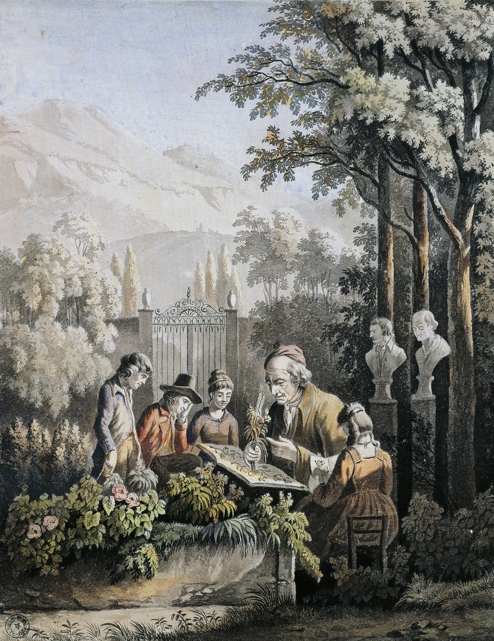 Jean-Jacques Rousseau (Geneve av Unknown artist