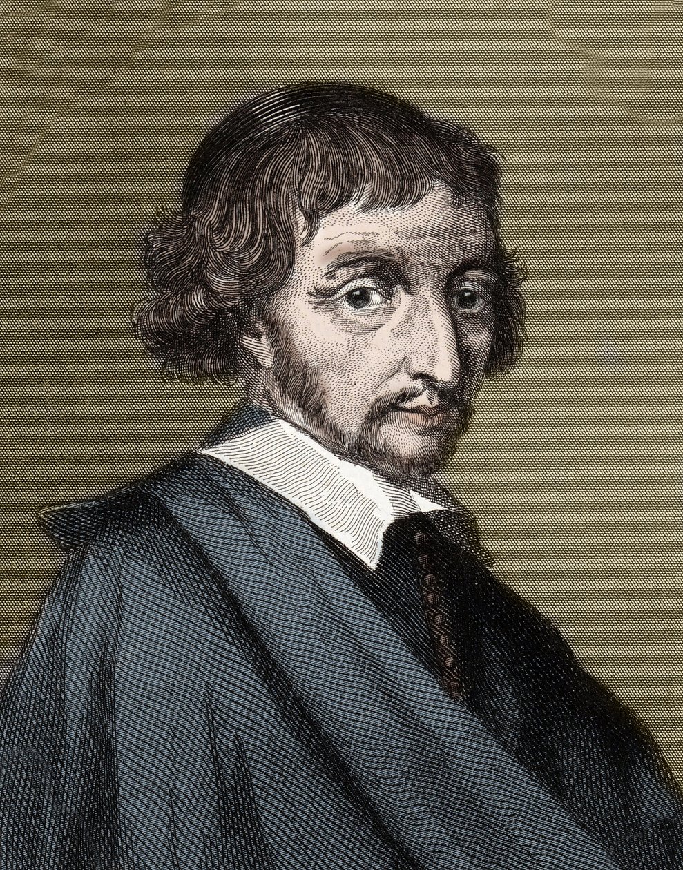 Jean de Labadie - Portrett av Jean de Labadie - engelsk pietist 1610-1674 av Unknown artist