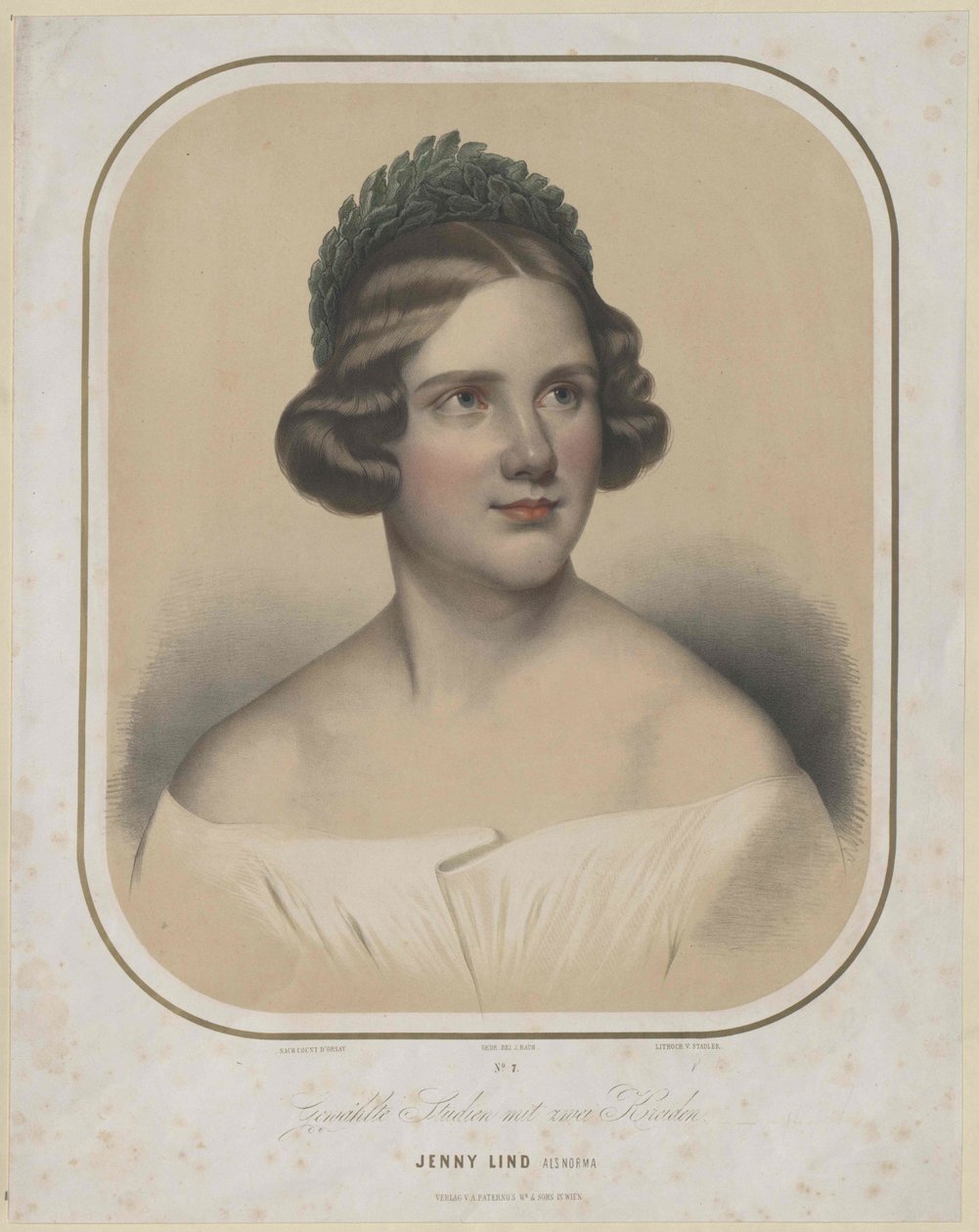 Jenny Lind (trykk) av Unknown artist