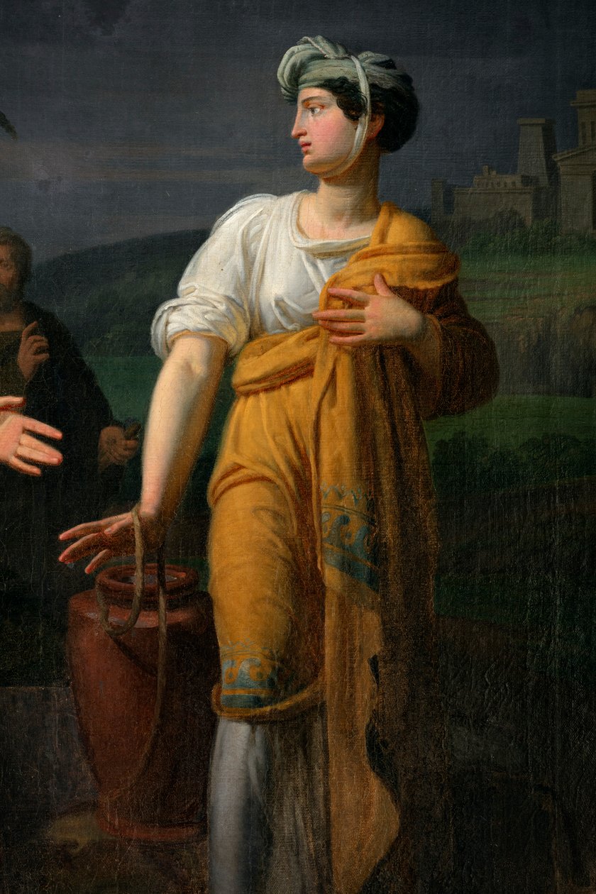 Jesus og den samaritanske kvinnen av Unknown artist