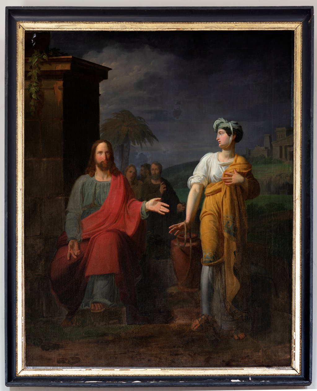 Jesus og den samaritanske kvinnen av Unknown artist