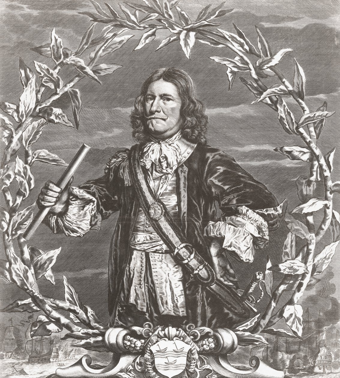 Johan Evertsen av Unknown artist