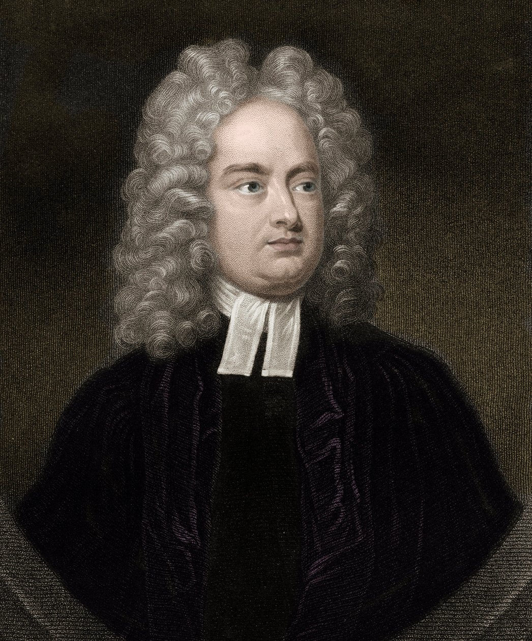 Jonathan Swift (1667-1745) - gravering - 1800-tallet av Unknown artist