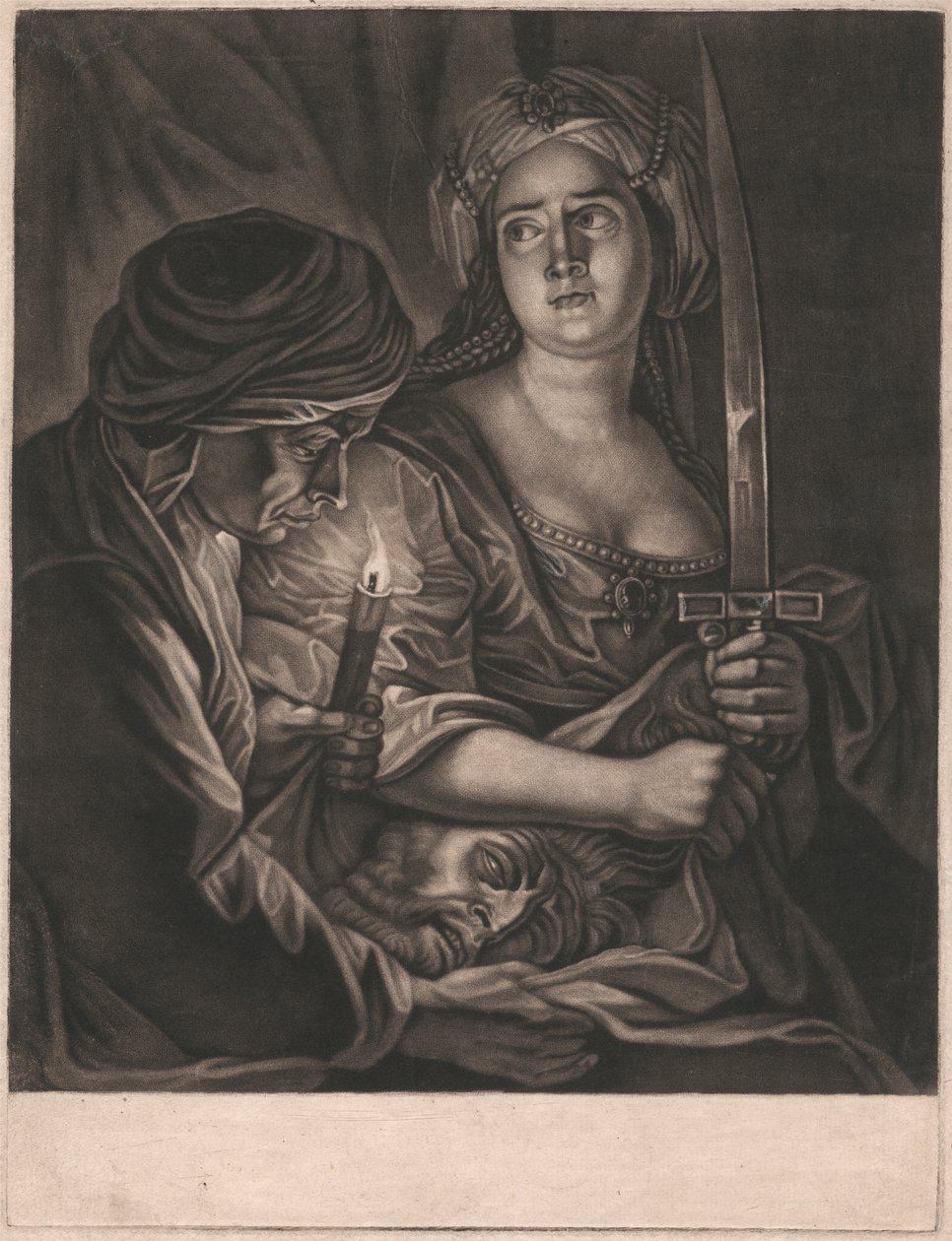 Judith med sjefen for Holofernes av Unknown artist
