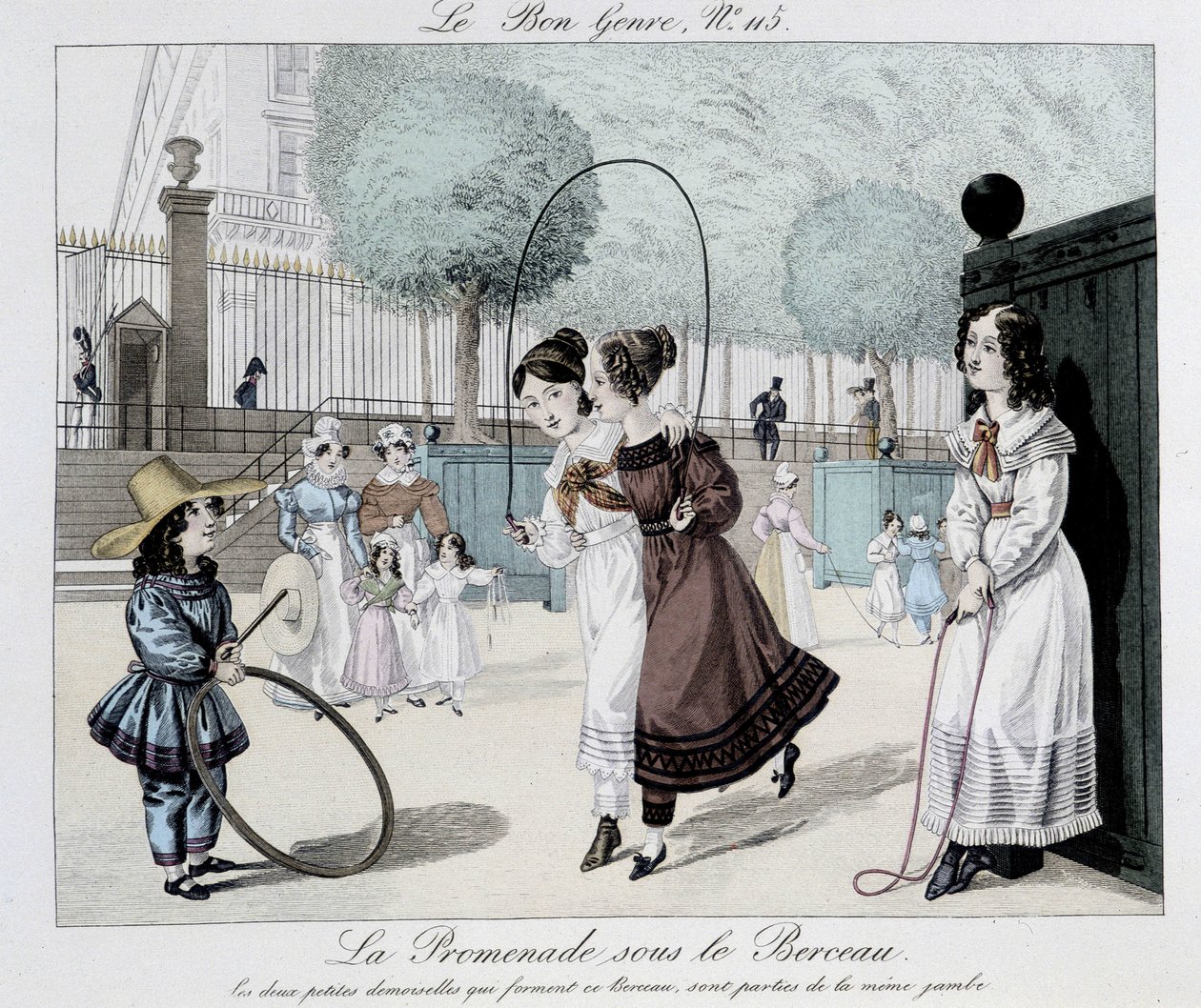 Hoppetauspill - i "" Le Bon-sjangeren"" av Unknown artist