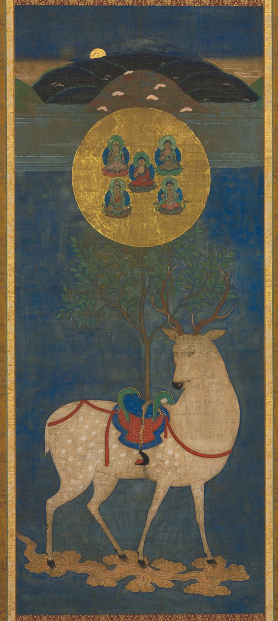 Kasuga Deer Mandala av Unknown artist