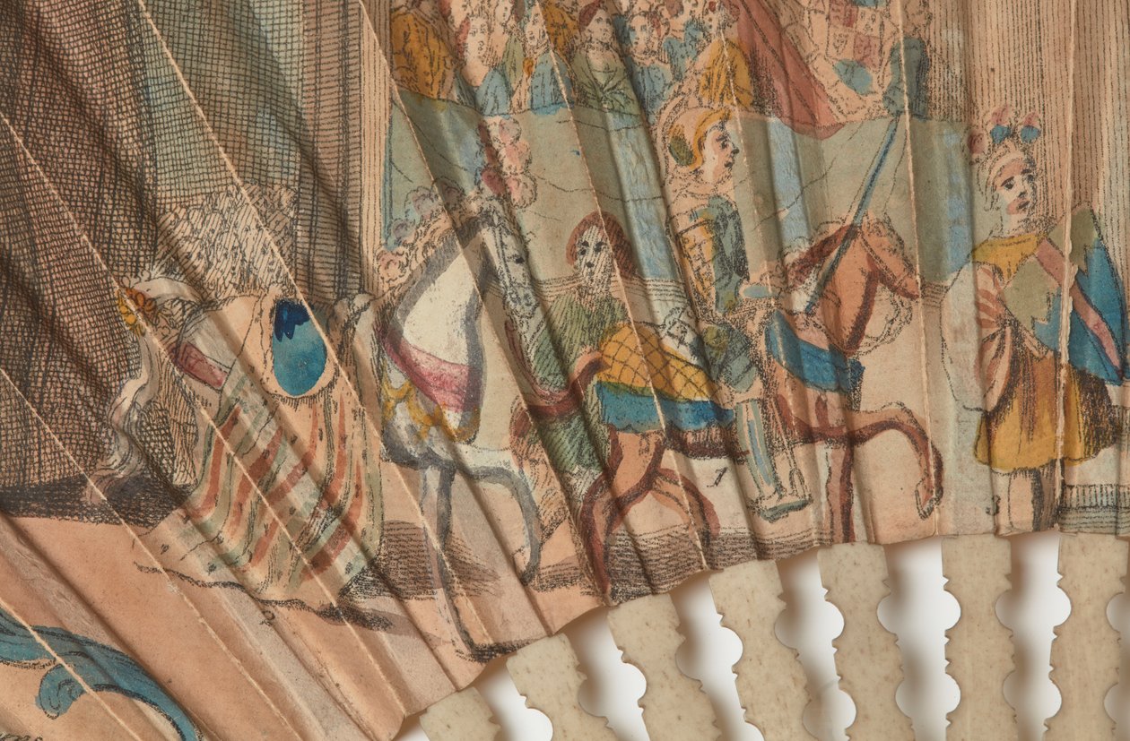 Kong George III kroningsfan av Unknown artist