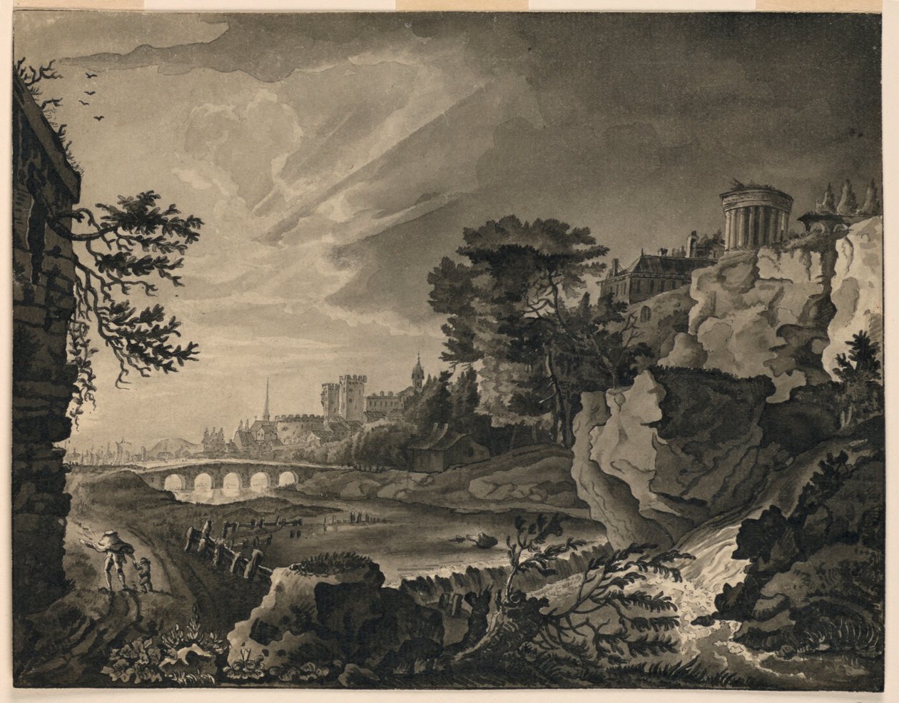 Landskap av Unknown artist