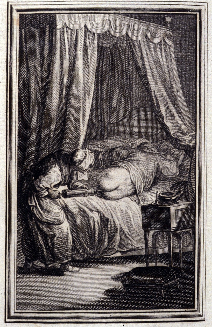 Midlet - i "" Fortellinger og noveller på vers"" av Jean La Fontaine. 1762. av Unknown artist