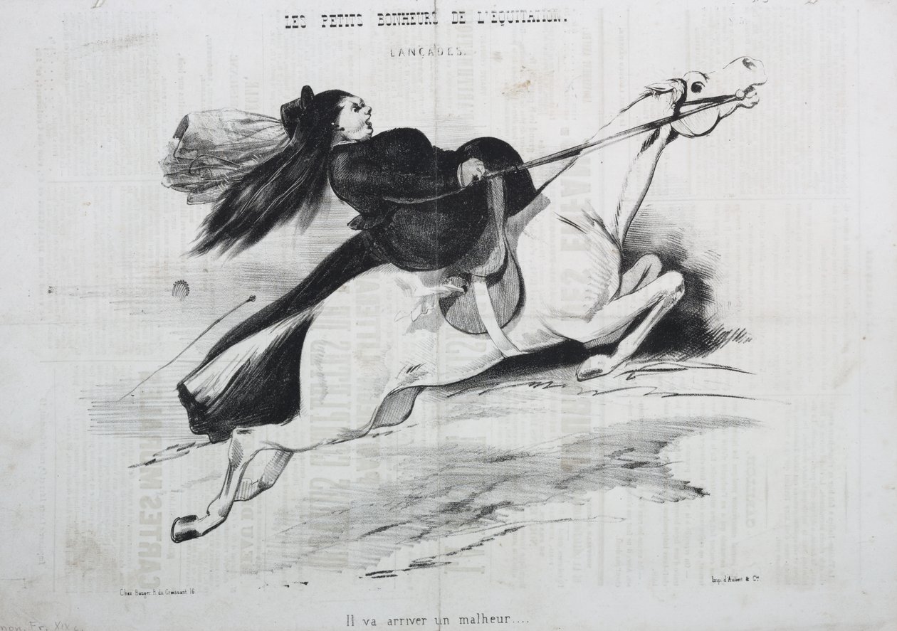 De små gledene ved ridning: Lancades. Noe dårlig kommer til å skje av Unknown artist