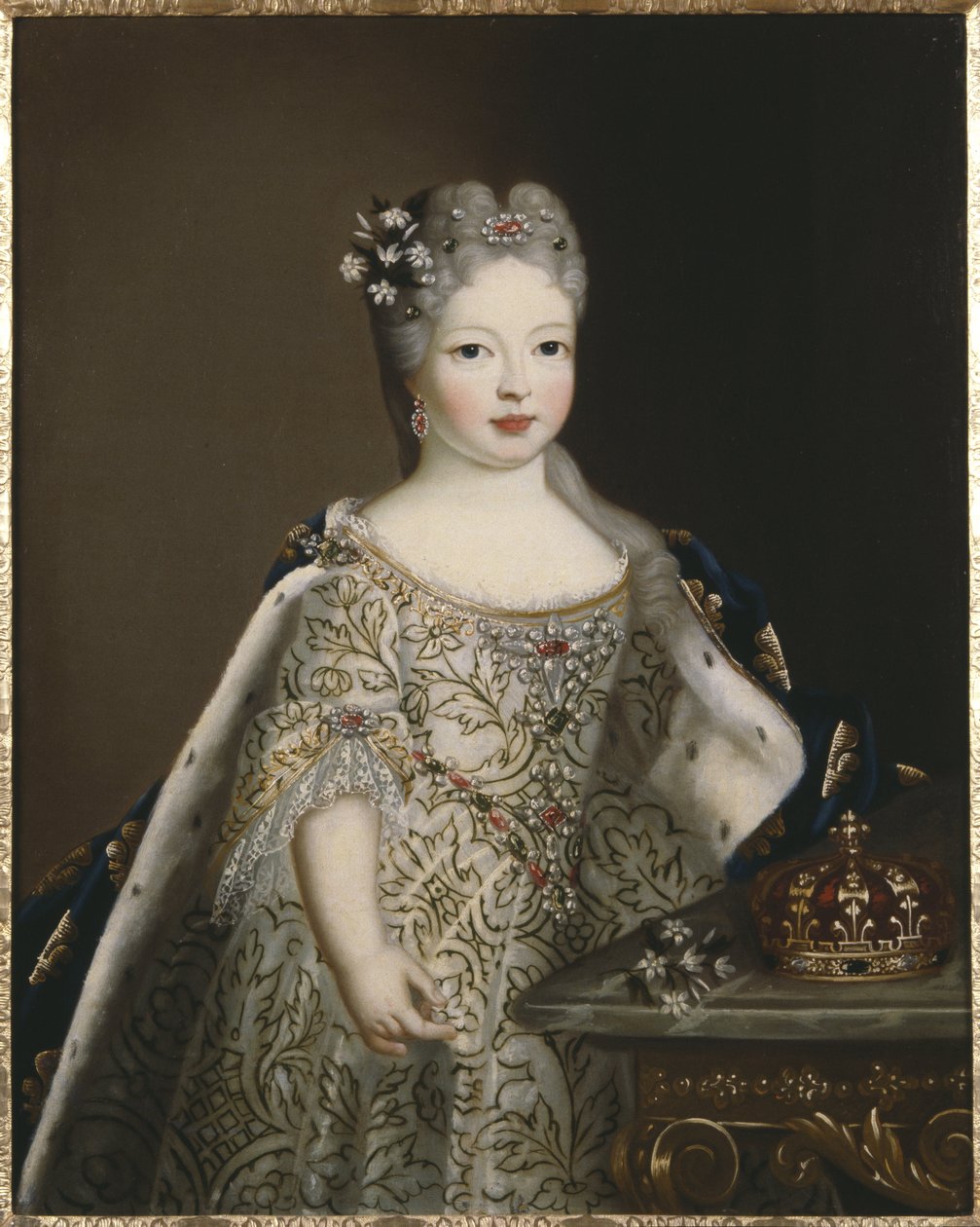 Infanta Maria Anne Victoria av Spania, dronning av Portugal - Portrett av Infanta Mariana Victoria av Spania (1718-1781), dronning av Portugal, Anonym . Olje på lerret. Størrelse: 78x63cm. Nationalmuseum Stockholm av Unknown artist