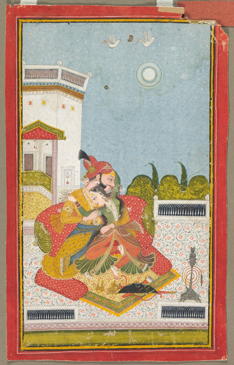 Lovers Embracing (Raag Malkauns) av Unknown artist