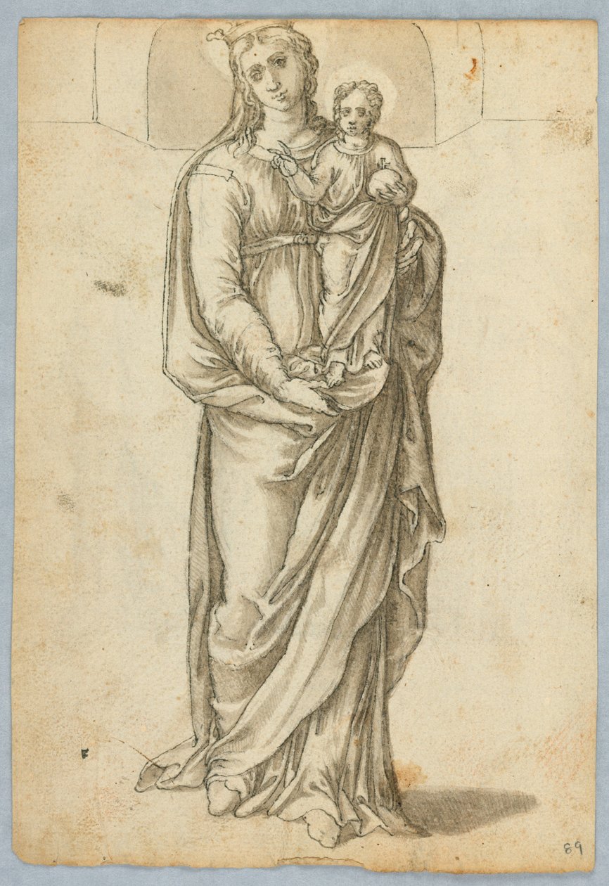 Madonna og barn av Unknown artist