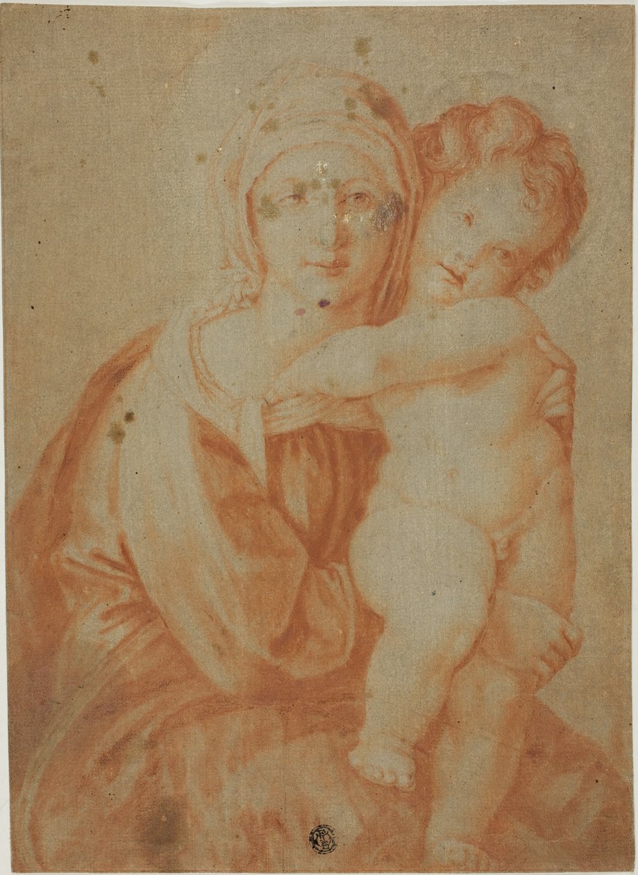 Madonna og barn av Unknown artist