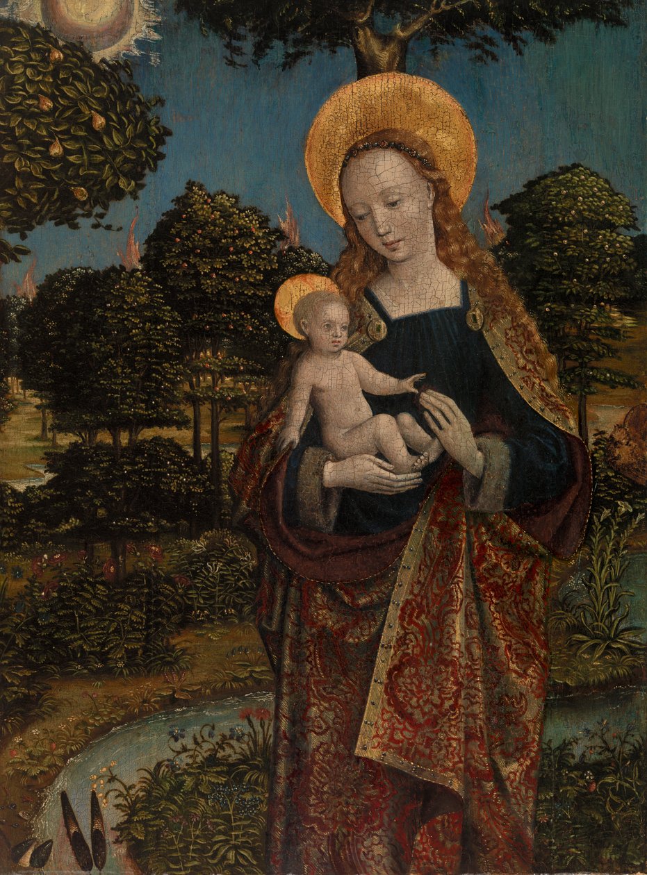 Madonna og barn av Unknown artist