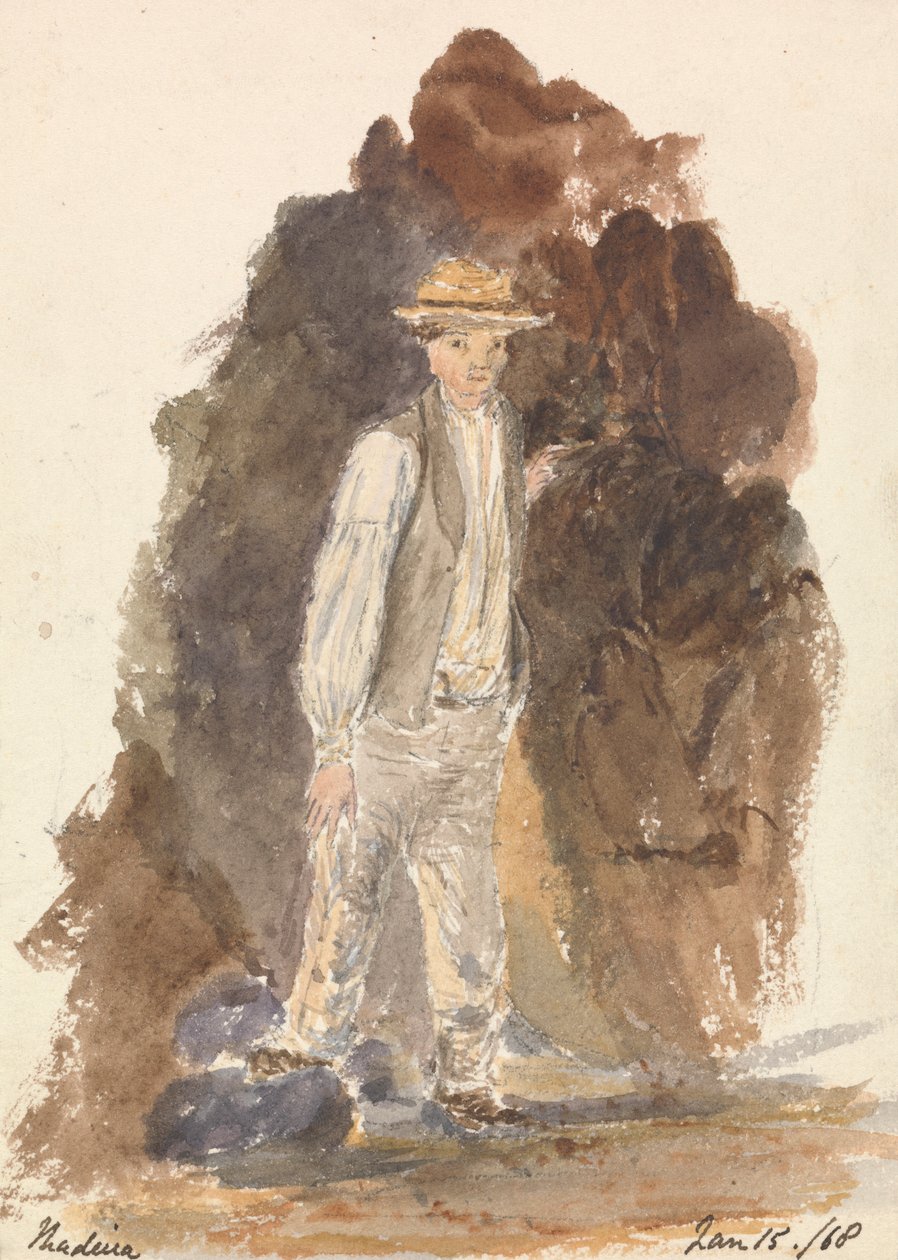 Man Standing (Madeira 15/68) av Unknown artist