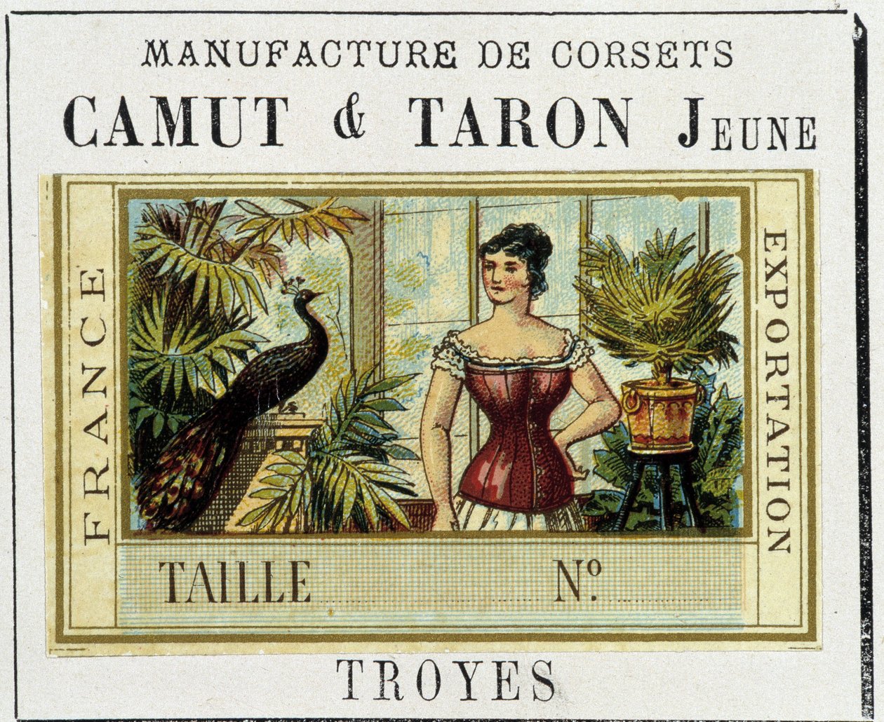 Produksjon av korsetter, Camut og Taron Young av Unknown artist