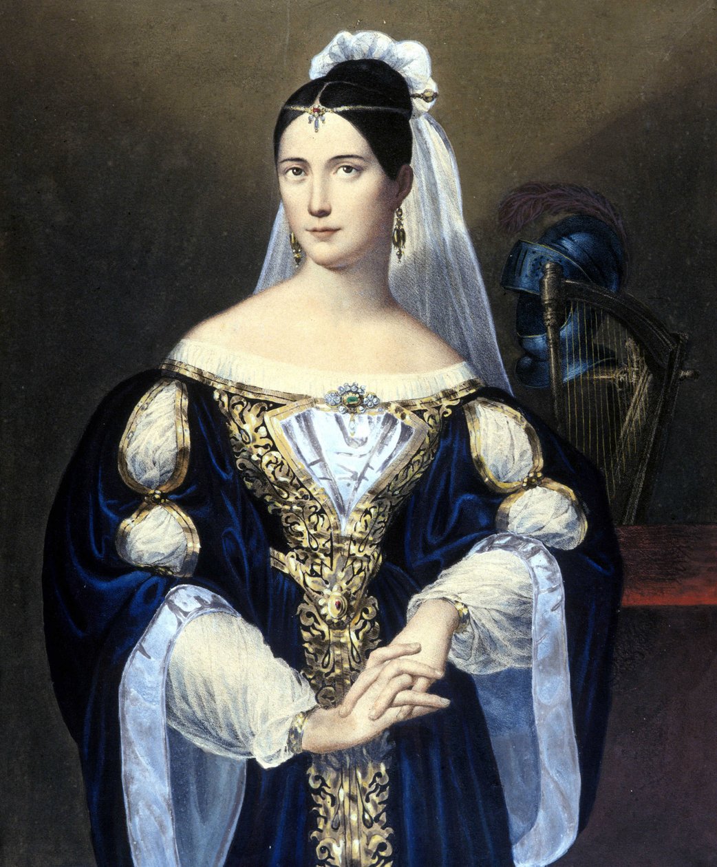 Maria de la Felicidad Malibran (1808 - 1836). av Unknown artist