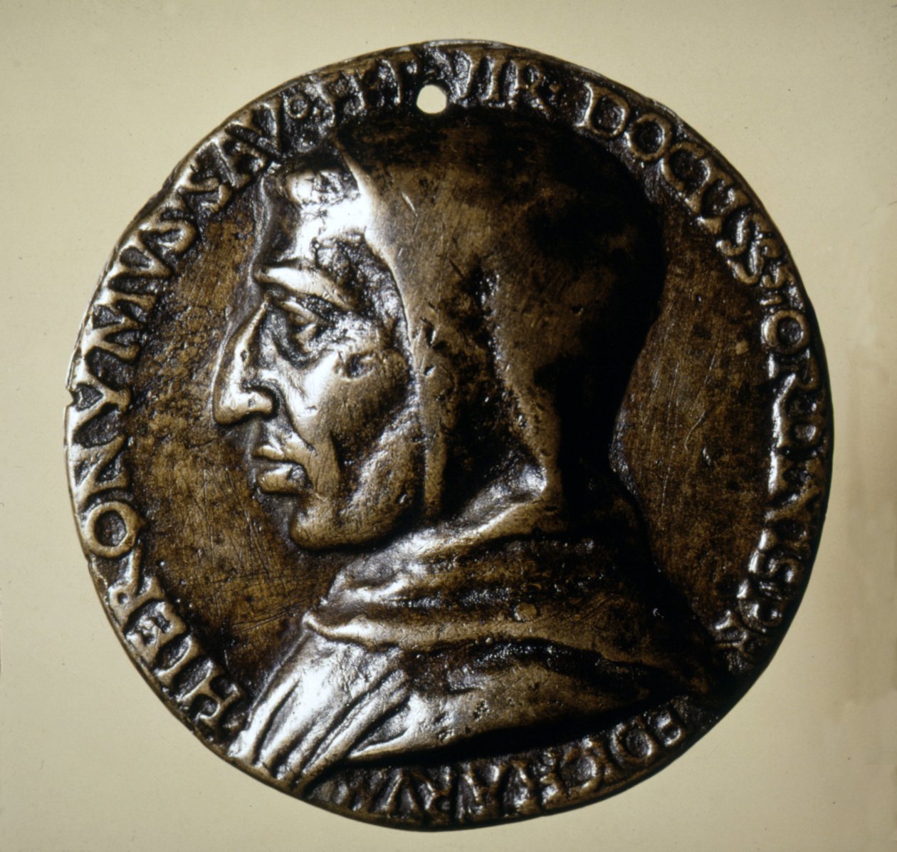 Medalje med bildet av Savonarola (Girolamo Savonarola) - 1500-tallet av Unknown artist