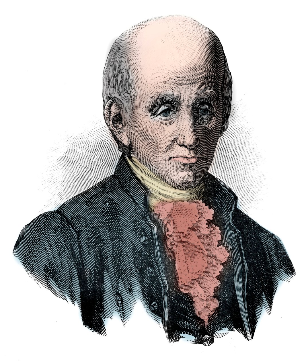 Michel Adanson (1727-1806), fransk botaniker. av Unknown artist