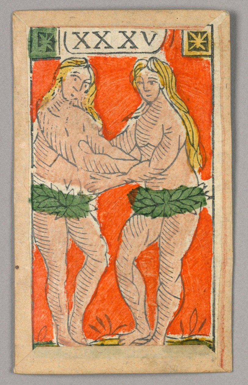 Minchiate (Tarot) spillekort av Unknown artist