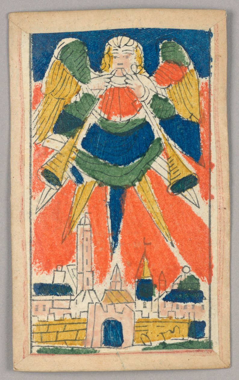 Minchiate (Tarot) spillekort av Unknown artist