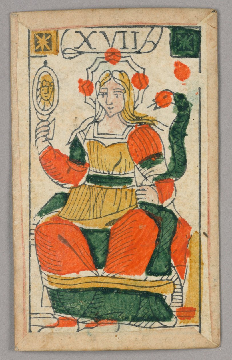 Minchiate (Tarot) spillekort av Unknown artist