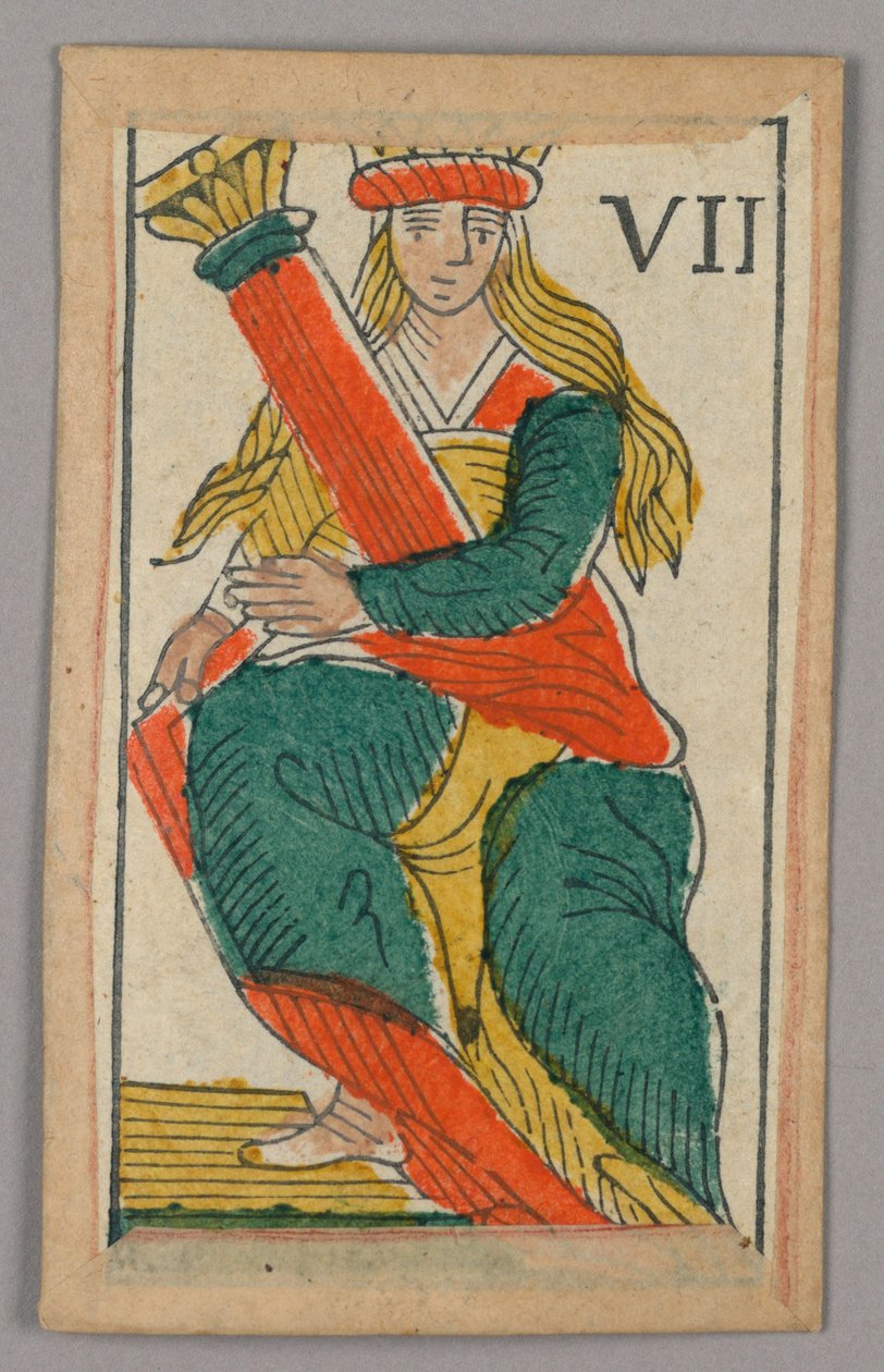 Minchiate (Tarot) spillekort av Unknown artist