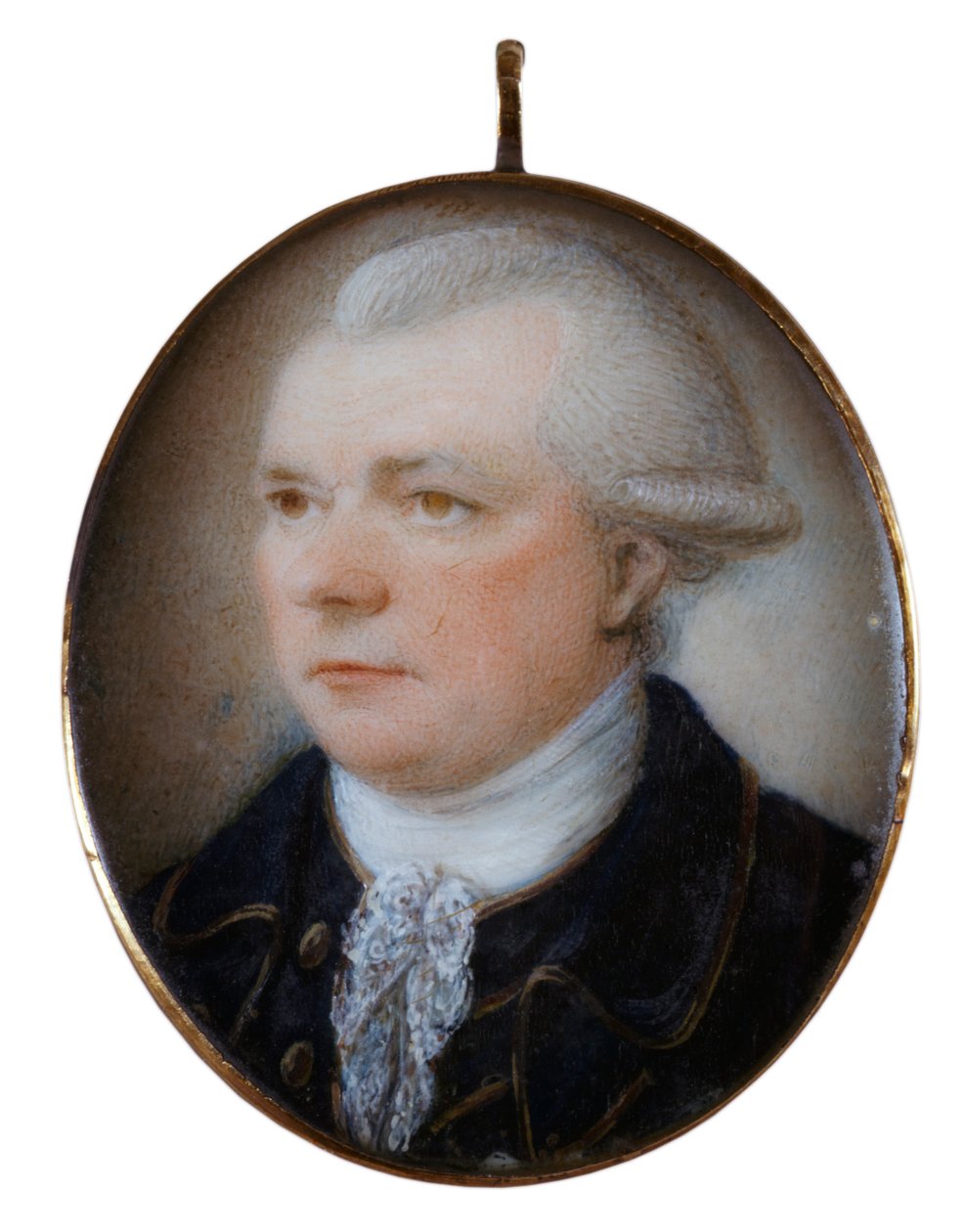 Miniatyrportrett av kaptein John Coxon (maleri) av Unknown artist