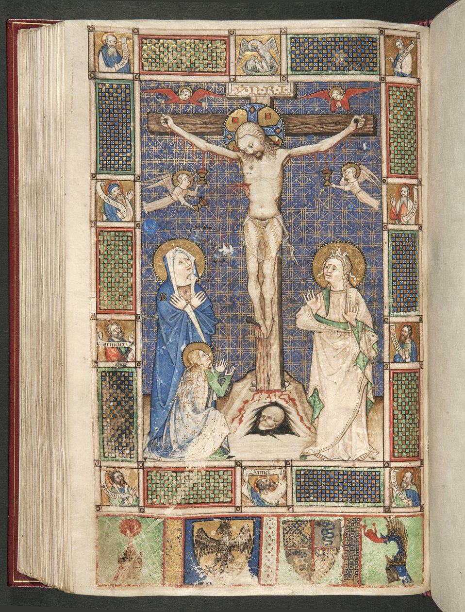 Missal av Gian Galeazzo Visconti, side 156 v av Unknown artist