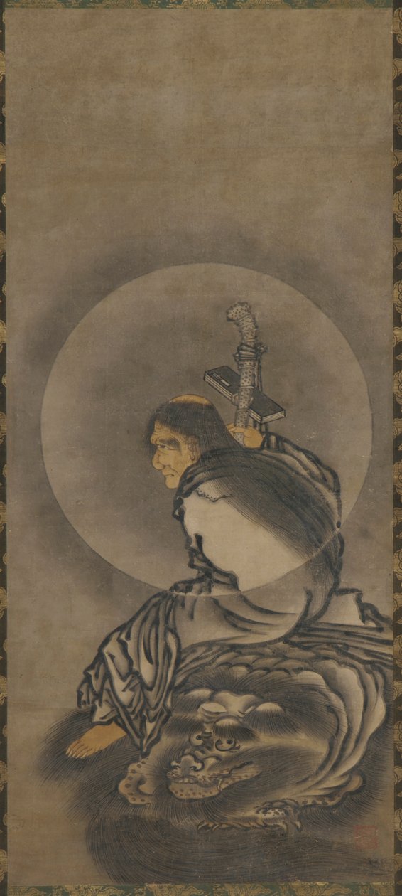 Monju Bodhisattva av Unknown artist