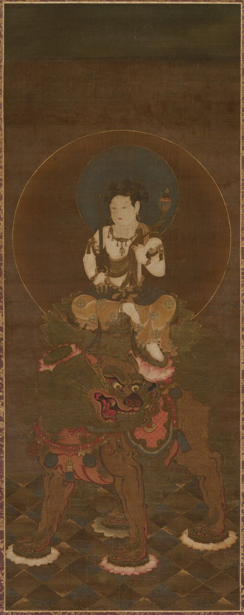 Manju med fem kyllinger (Gokei Manju) av Unknown artist