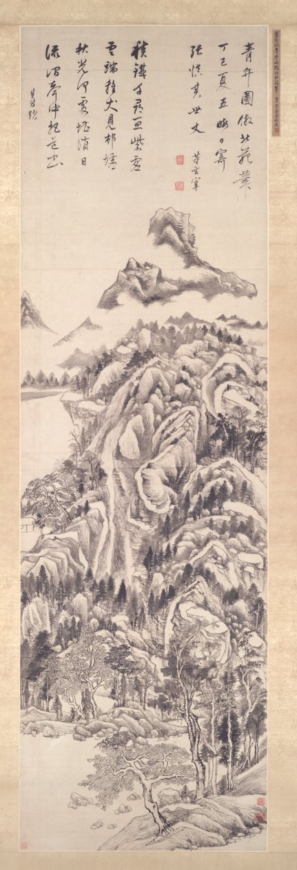 Mt. Qing av Unknown artist
