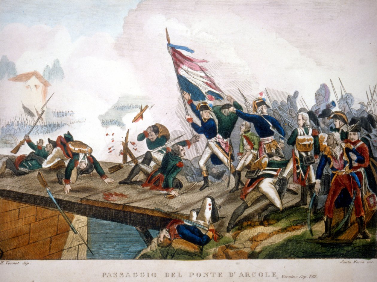 Napoleon Bonaparte ved Pont d