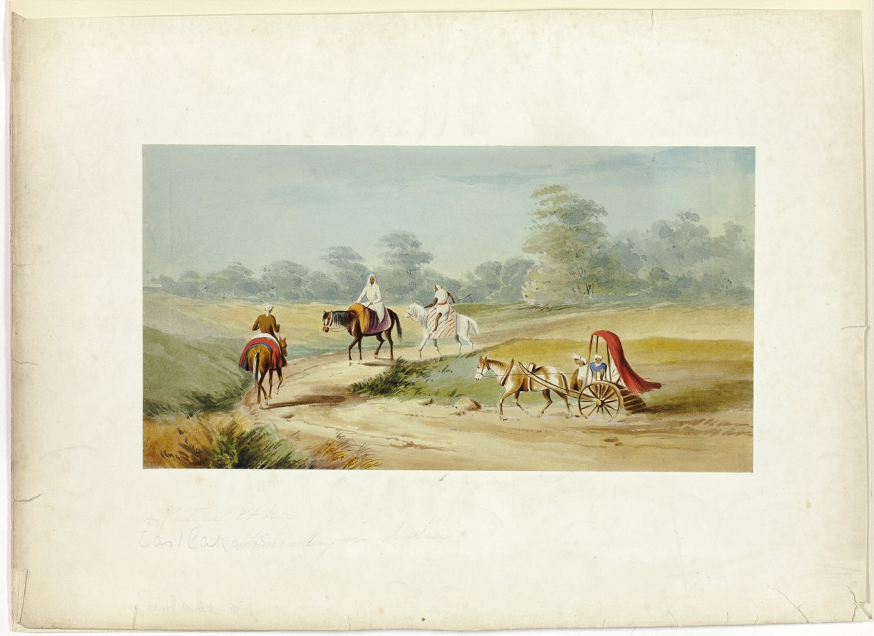 Innfødte reiser i India av Unknown artist