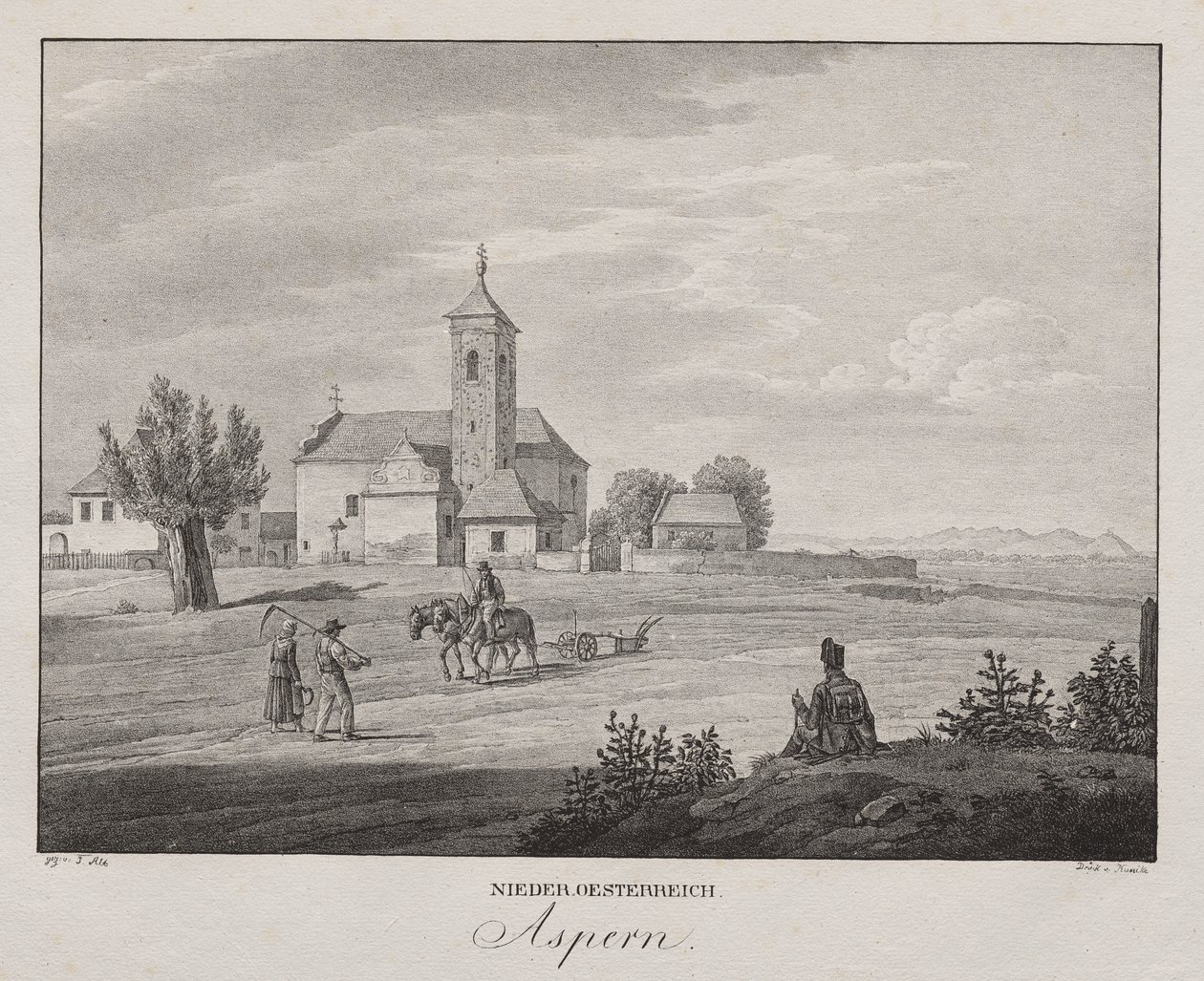 Niederösterreich, Aspern av Unknown artist