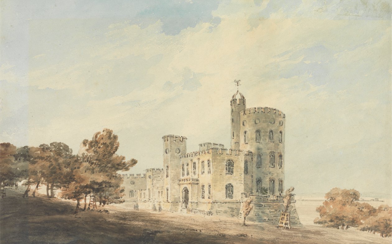 Norris Castle, Isle of Wight av Unknown artist
