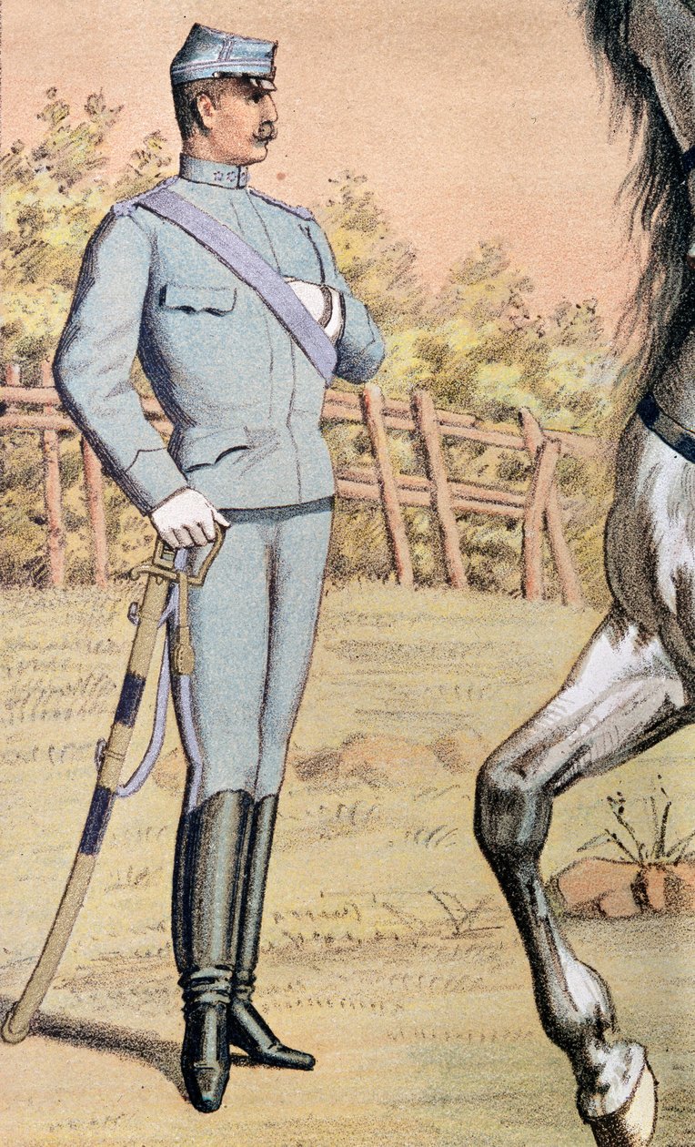 Offiser for korpvakten til kongen av Sverige av Unknown artist