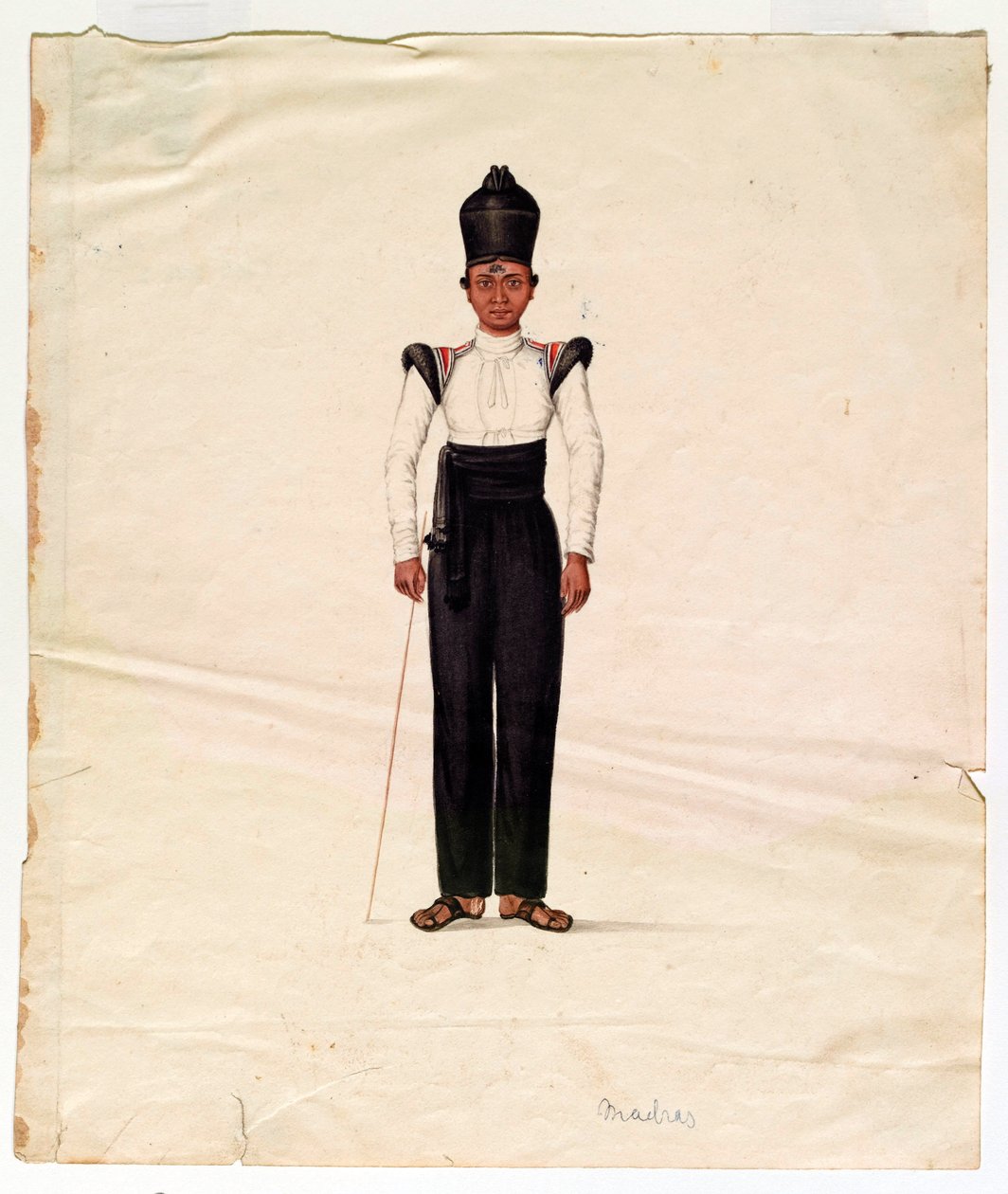 Ordentlig gutt, Madras Army av Unknown artist