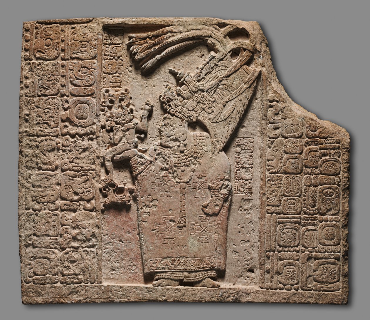 Panel med Royal Woman av Unknown artist