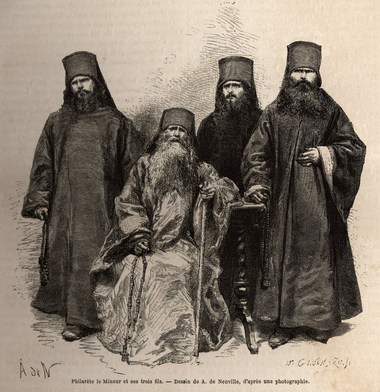 Philarete Ushka, kjent som gruvearbeideren av Unknown artist