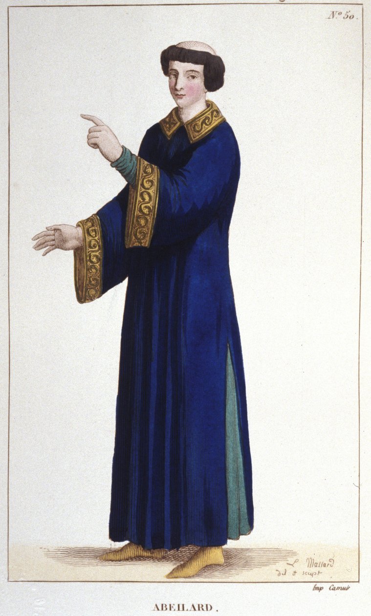 Pierre Abailard (eller Abelard av Unknown artist